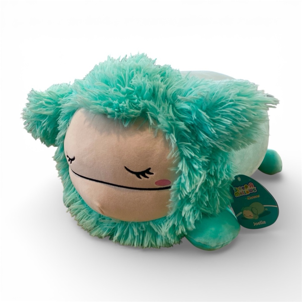 Squishmallows Joelle Teal Bigfoot 18” Large Plush Sleepamallows